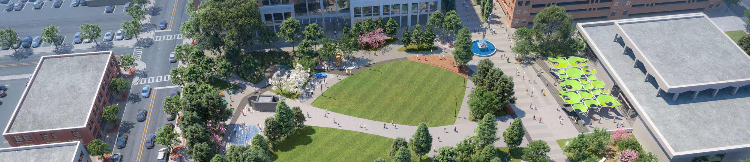 RE-Defining a Downtown Through Catalytic Public Space — MKSK